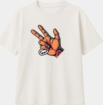 Ecko Three Point Hand Tee in White at Nordstrom, Size Medium