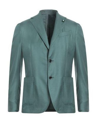 Lardini Lardini Cameron Linen Blazer With Iconic Brooch da