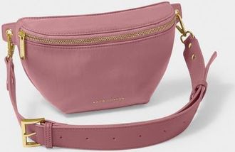 Katie Loxton Nylon-Luxe Belt Bag in Deep Rose at Nordstrom