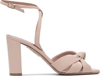 Aquazzura Nina 85mm Heeled Shoes Rosa-Donna