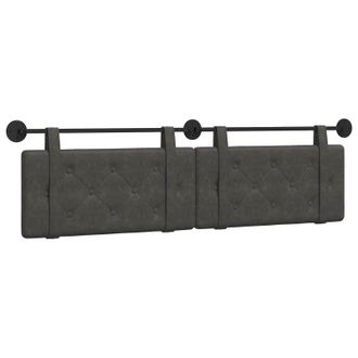vidaXL Cabecero Colgante Negro Pu Antiguo Vidaxl