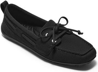 Vivaia Jillian Square-Toe Casual Loafers in Black at Nordstrom, Size 5.5