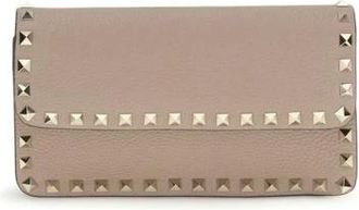 Valentino Garavani Borsa a mano Rockstud in pelle - - Bags - Donna - Rosa - ONE SIZE