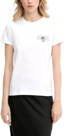 Karl Lagerfeld Mujer, Camisetas, Blanco, Talla: M