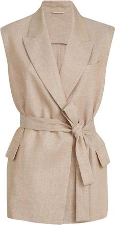 Brunello Cucinelli Belted Jacket