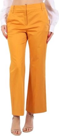 Marella Wide Broeken - Dames - Wijde Broeken - Oranje - S - Broeken