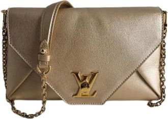 Louis Vuitton Pre-owned Clutches, female, Yellow, Size: ONE SIZE Pre-owned Leather Clutch