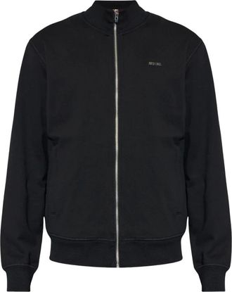 Diesel Hoodies & sweatvesten, Heren, Zwart, XL, Zip-throughs