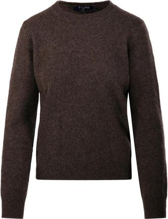Max Mara Logo-embroidered Elbow-patch Sweater