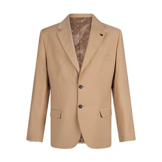 Liu Jo Heren, Jassen, Beige, Maat: L Wol