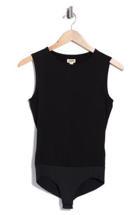 L'agence Amia Sleeveless Bodysuit in Black at Nordstrom Rack, Size Xx-Small