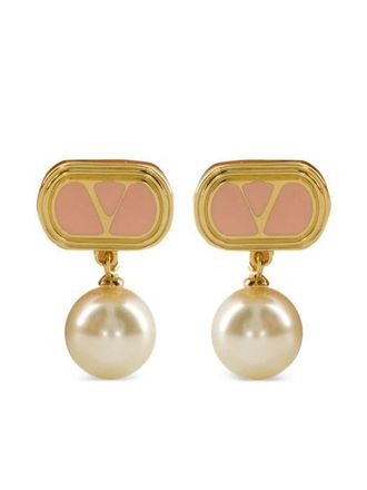 Valentino Garavani Vlogo Earrings