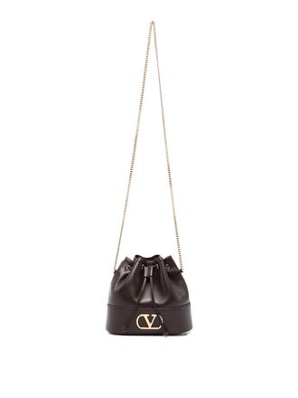 Valentino Garavani Vlogo Signature Leather Mini Bag