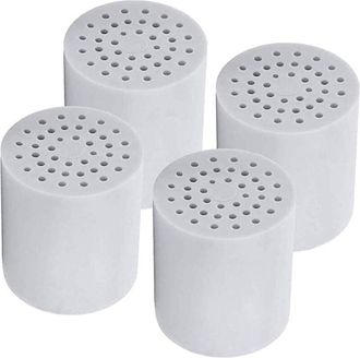 OEM Cartouche Filtrante Pour Douche - 15 &Eacute;tages - Filetage G1/2 - Compatible Pommeau Standard - Lot De 4