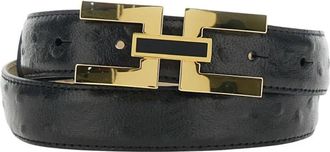 Elisabetta Franchi Riemen - unisex - Riemen - Zwart - XS - Accessoires