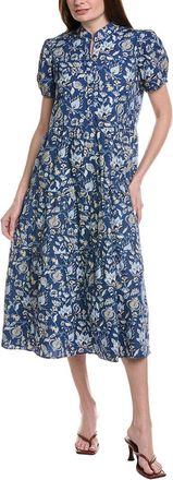 Sail to Sable Sail To Sable Button Front Midi Dress