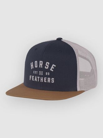 Horsefeathers Sign Cap blau
