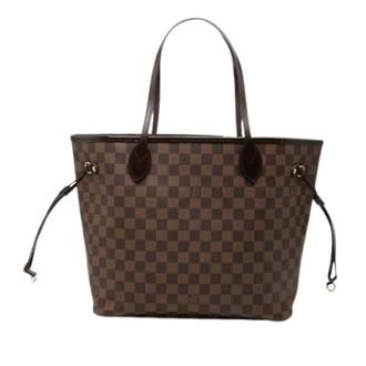 Louis Vuitton Pre-owned Damier Tote Bag - Dames - Pre-owned - Bruin - Maat: ONE Size Leer