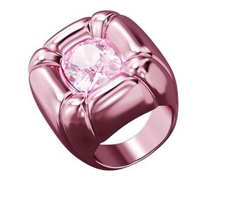 Swarovski Ladies Dulcis Cocktail Ring, Pink, Size 50 (US 4.75)
