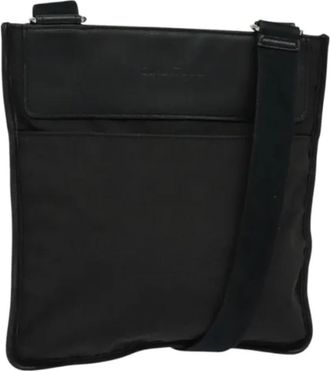 Ferragamo Pre-owned Nylon shoulder-bags - Dames - Vintage Schoudertas - Zwart - ONE Size - Nylon - Vintage