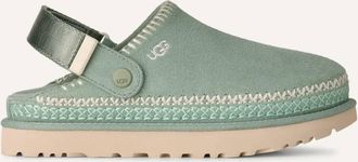UGG Womens Goldenstar Meadow Accent Clog In Artichoke