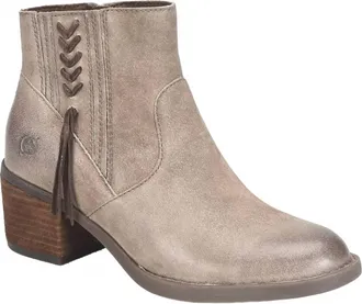 Born Womens Rowan Boot In Taupe Distressed