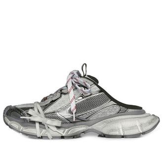 Balenciaga 3XL Mules Grey Mesh and Polyurethane 742672W3XL51219