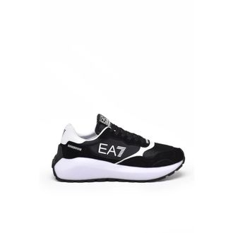 Emporio Armani Emporio Armani Ea7, Schoenen, Heren, Zwart, 40 EU, Leer, Sneaker