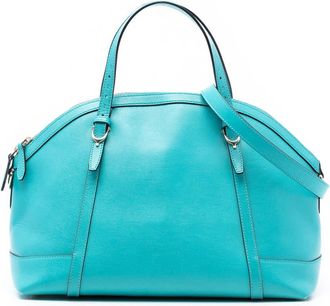 Gucci Pre-owned Gucci Large Leather Nice Dome Satchel QSNLC1TWEWBZYHOA