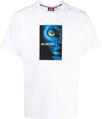 Mostly Heard Rarely Seen Blue People cotton T-shirt - men - Cotton - M - White