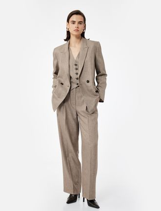 Koton PAKKENJACKET Lange Oversize Blazer Met Lange Mouwen