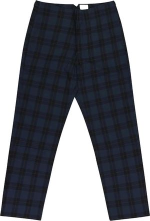 Aimé Leon Dore Pantaloni tartan Stadium Navy Blue