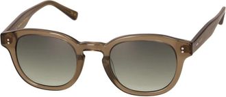 MessyWeekend Modern Vintage Zonnebril - unisex - Zonnebrillen - Bruin - ONE Size - Accessoires