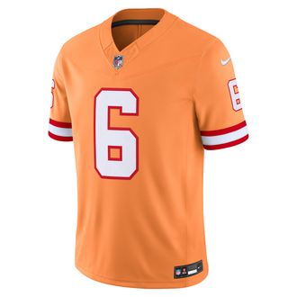 Nike Bucky Irving Tampa Bay Buccaneers Nike Mens Dri-FIT NFL Limited Jersey in Orange | 37NM01OS8BF-KJQ