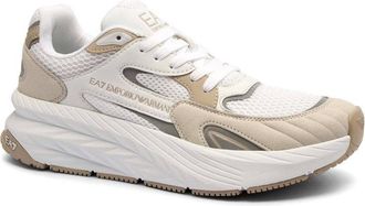 Emporio Armani Layered Sneakers With Fabric