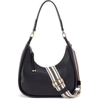 Hobo Small Cass Leather Shoulder Bag in Black at Nordstrom