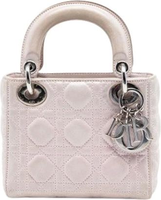 Dior Pre-owned Cuoio borse-dior - - Pre-owned - Donna - Rosa - ONE SIZE
