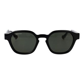 Gucci Stijlvolle zonnebril Gg 1730S - Heren - Zonnebrillen - Zwart - 50 MM - Accessoires