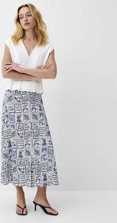 Icone Womens Buttoned midi skirt