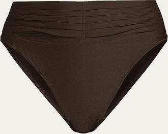 Ramy Brook Ivo Ruched Bikini Bottoms