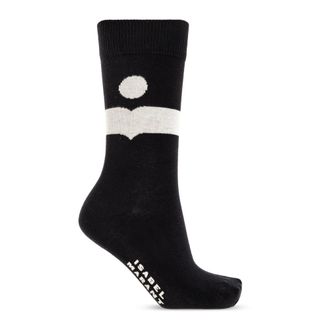 Isabel Marant Ondergoed, Dames, Zwart, ONE Size, Katoen, Nesson Sokken