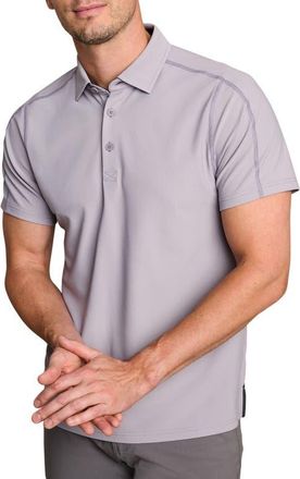 Rhone Regatta Piqu&eacute; Performance Polo in Purple Smoke at Nordstrom, Size Xx-Large