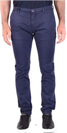 Brian Dales Stijlvolle Broek - Heren - Slim Fit Broeken - Blauw - W35 - Broeken