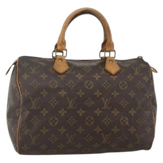 Louis Vuitton Pre-owned Handbags, female, Brown, Size: ONE SIZE Pre-owned Speedy 30 Hand Bag
