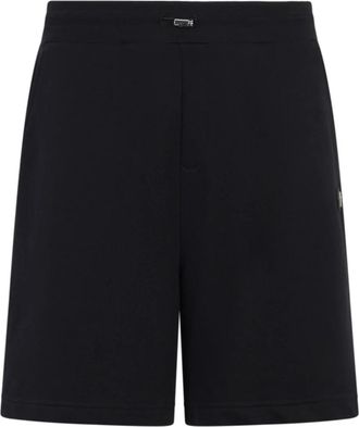 Philipp Plein Fleece Shorts Basic - Heren - Korte Broeken - Zwart - 2XL - Katoen - Korte Broeken