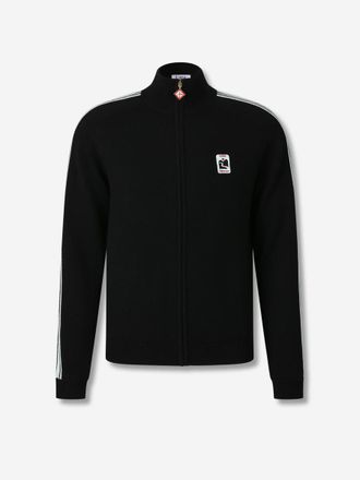 Casablanca Zip Knit Cardigan