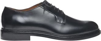 Sebago Milton Gyw Laced Shoe - Heren - Nette schoenen - Zwart - 42 EU - Leer - Schoenen