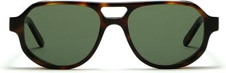 L.G.R Asmara Explorer 5703 Mens Sunglasses Tortoiseshell Size 54