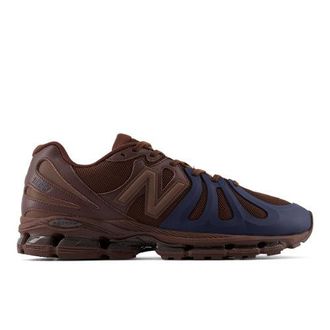 New Balance Unisex 1890P in Marrone/Blu, Sintetica, Taglia 39.5