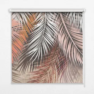 Tulup Tenda A Rullo Interna Per Finestra - Tenda Filtrante Luce - Tenda Privacy - Tenda Decorativa Rettangolare - Rullo Per Interni - (120 Cm X 140 Cm) - Fo